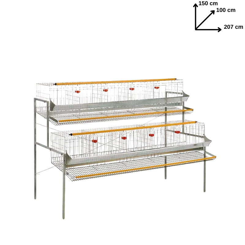 gabbia per galline ovaiole 2 piani gabbia per galline ovaiole 2 piani