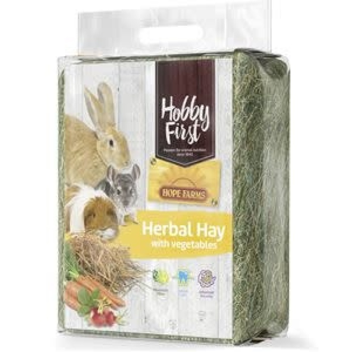 hobby first hopefarms herbal hay vegetables 1 kg