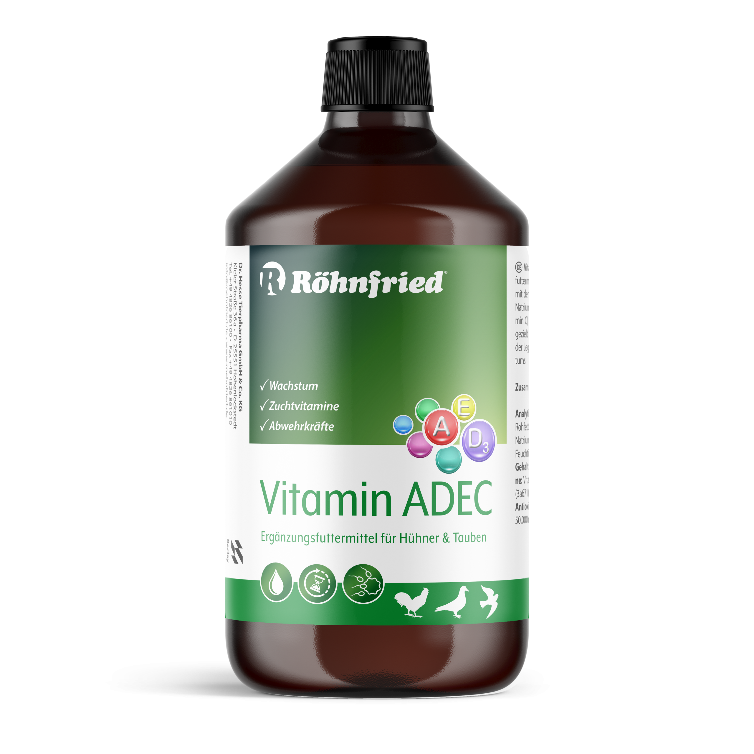 30140 Vitamin ADEC 1000ml PET Flasche RF V22 01 24 NEU